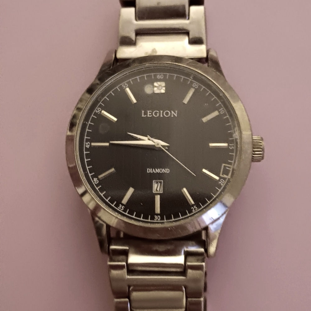 Legion Diamond Silver Band